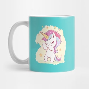 Super Cute Little Dabbing Unicorn Mug